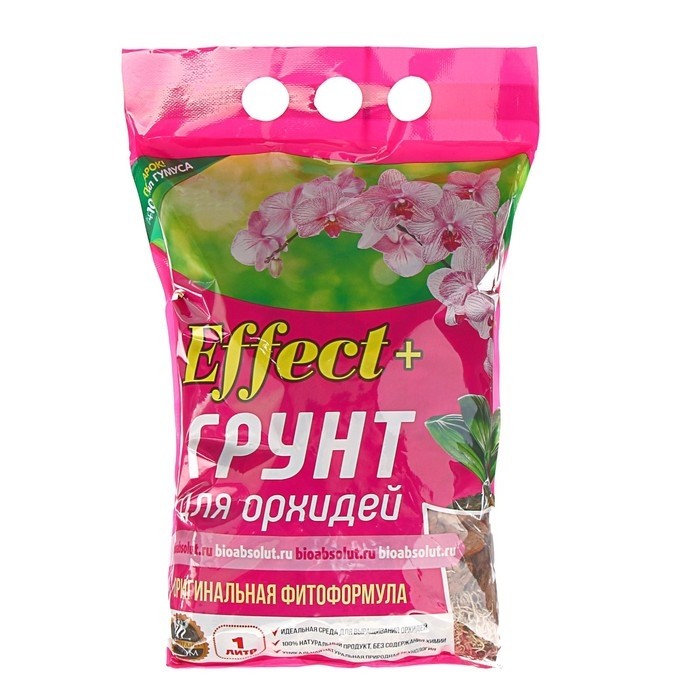 Грунт для орхидей Effect+™, 1 л (Цена за 2 шт.)