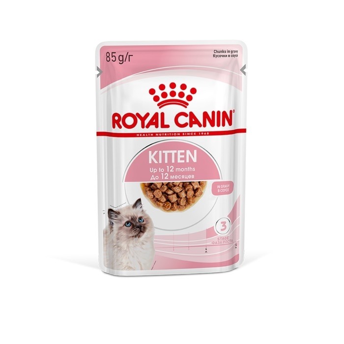 Влажный корм RC Kitten Instinctive для котят, в соусе, пауч, 85 г (Цена за 28 шт.)
