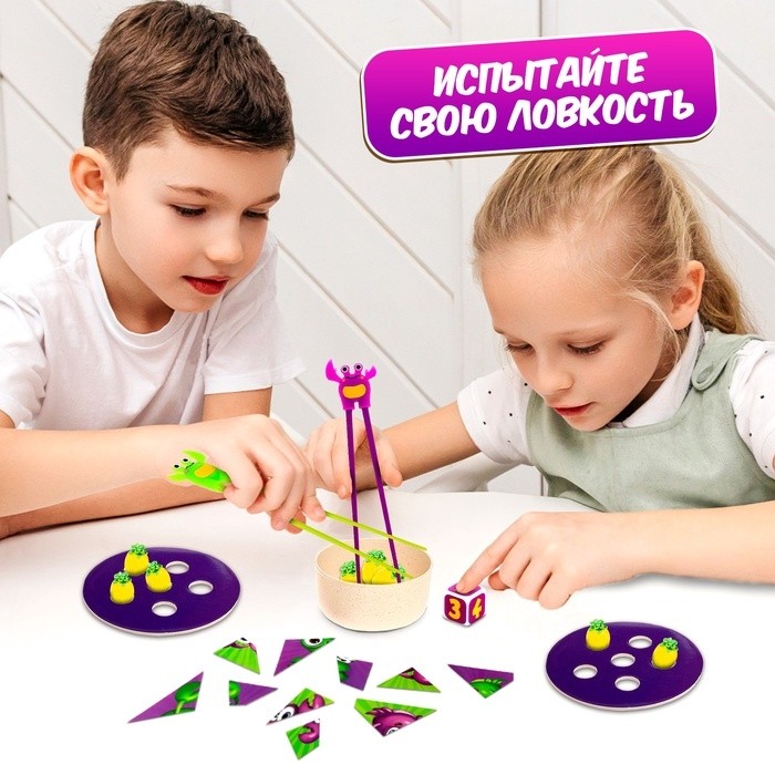 Настольная игра «Ловкий краб», 2 игрока, 5+