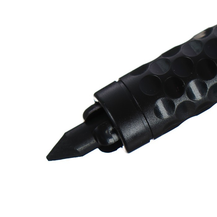 Держатель для карандашей Koh-I-Noor 5301, пластик с грифелем, L=120 мм, d=4.5-5.6 мм, чёрный