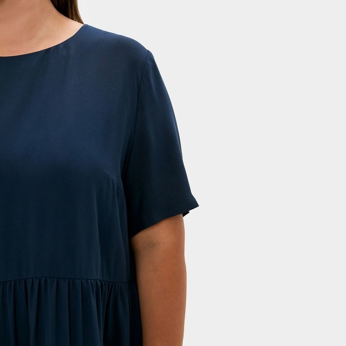 Платье женское MIST plus-size, цвет тёмно-синий