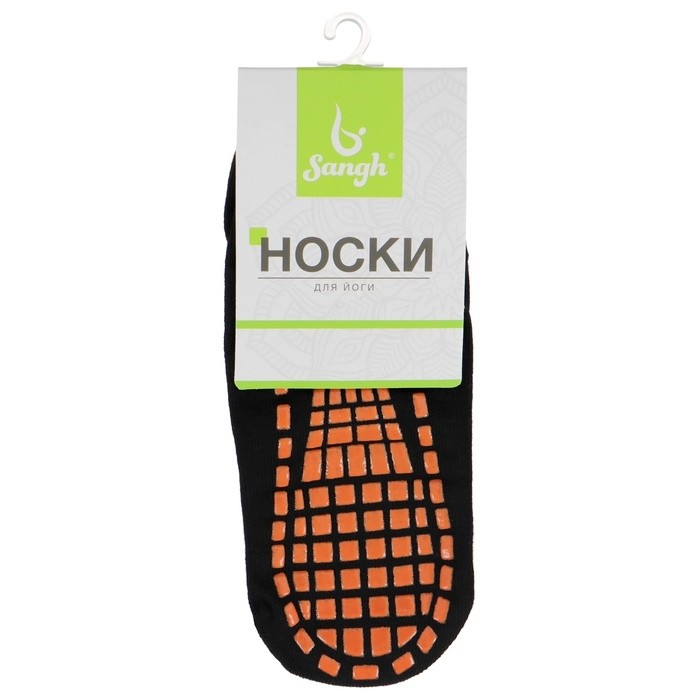 Носки для йоги Sangh, р. 36-41, цвет голубой