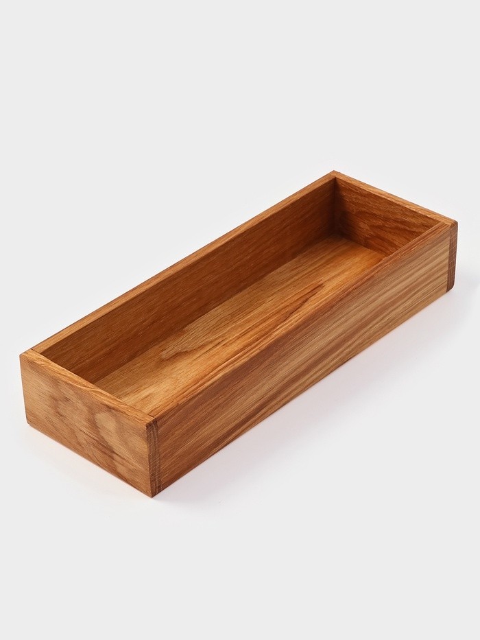 Лоток для столовых приборов и специй SL Home, 27×10×5 см, дуб
