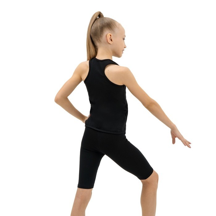 Велосипедки для гимнастики и танцев Grace Dance, р. 40, цвет чёрный