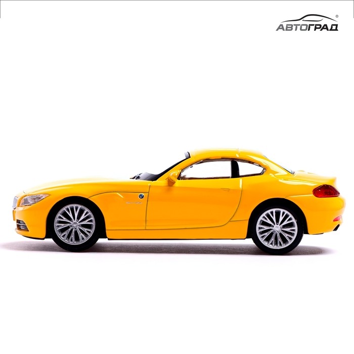 Машина металлическая BMW Z4, 1:43, цвет синий