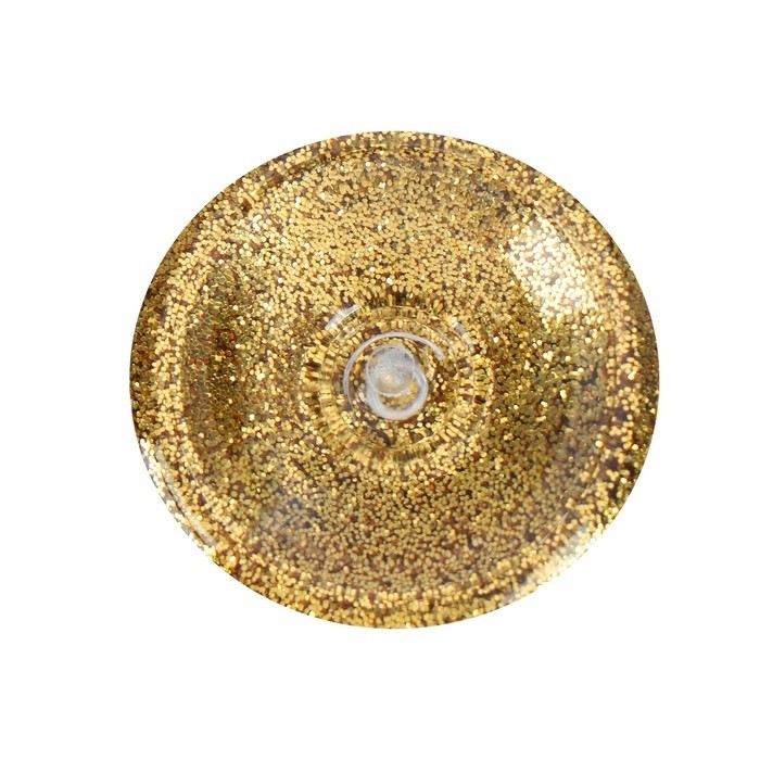 Декоративные блёстки LUXART LuxGlitter (сухие), 20 мл, размер 0.2 мм, золотистые