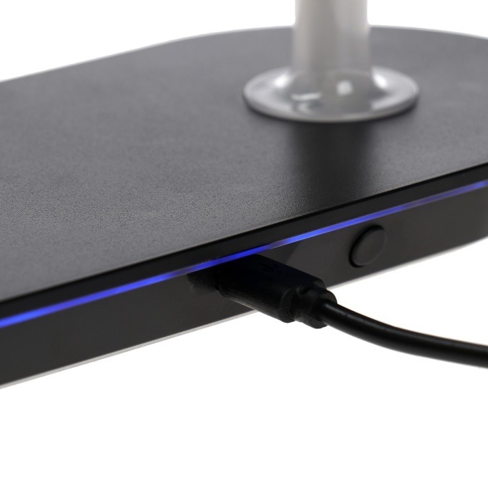 Зарядная станция для 2-х геймпадов PS5 Dobe HC-Р5015, подсветка, черный