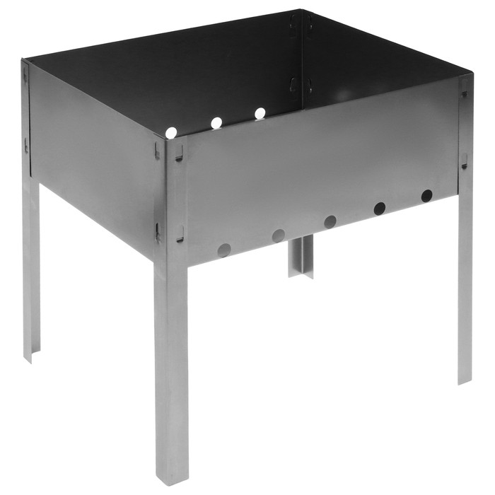 Мангал maclay "Мини", без шампуров, 30×24×30 см, металлический, разборный