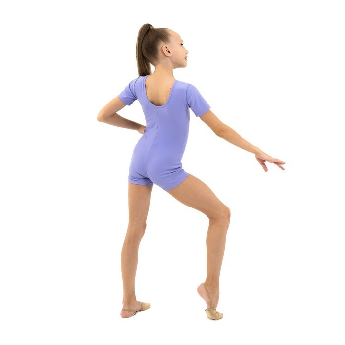 Купальник для гимнастики и танцев Grace Dance, р. 38, цвет сирень