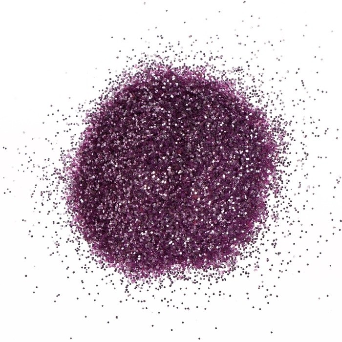Декоративные блёстки LUXART LuxGlitter (сухие), 20 мл, размер 0.2 мм, розовые