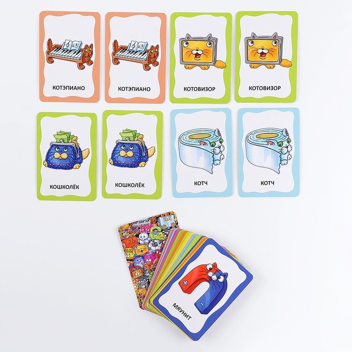 Настольная игра «Мемо. Котовасия»