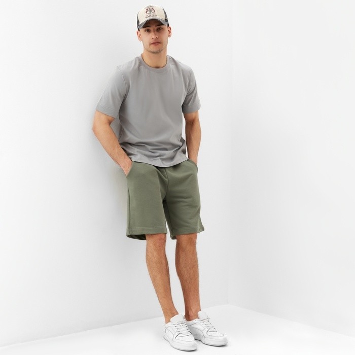 Шорты мужские MINAKU: Casual Collection MAN цвет хаки ,р-р 56
