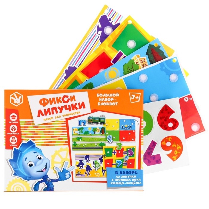 Игра развивающая на липучках «Изучаем окружающий мир», Фиксики