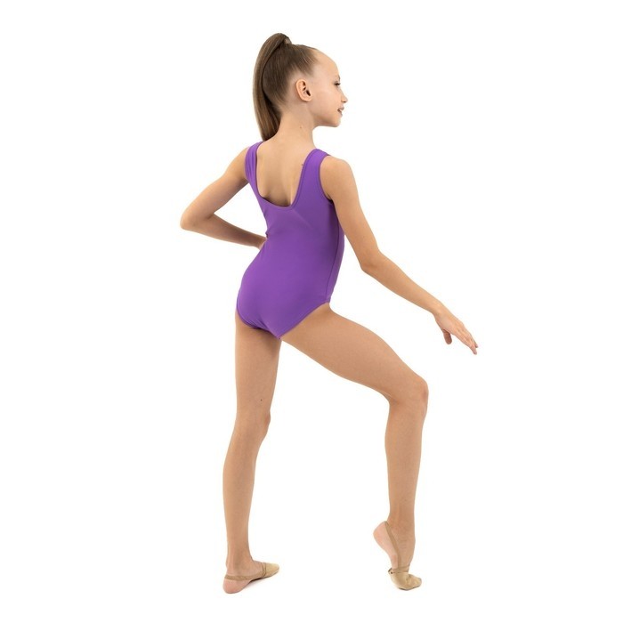 Купальник для гимнастики и танцев Grace Dance, р. 28, цвет фиолетовый