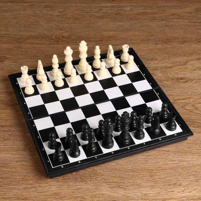 Шахматы настольные, 31×31 см, король 8 см, пешка 3.8 см