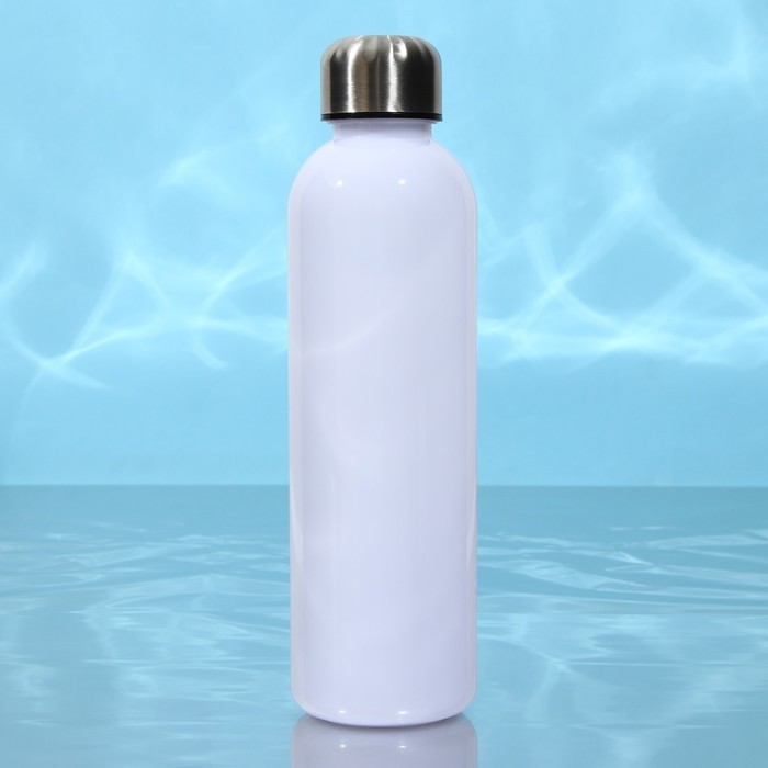 Бутылка для воды H2O, 700 мл, белая
