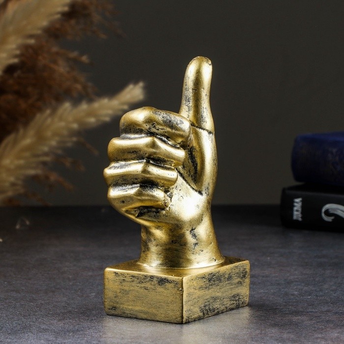 Фигурка полистоун TAKE IT EASY «Жесты: Класс», 15×9×6 см