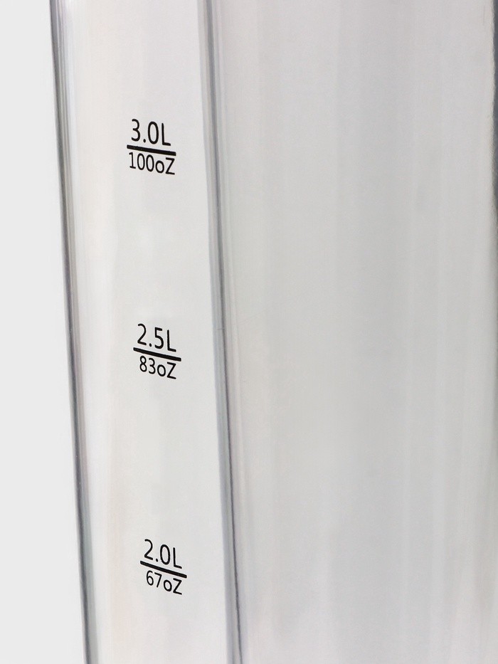 Башня пивная WoodPlast, колба 3 л, ёмкость для льда 3 л, 18.5×18.5×54 см, пластик, чёрная, коричневая