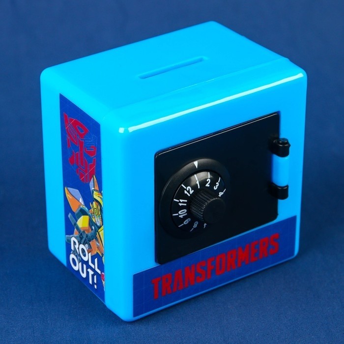 Копилка сейф, 8.8 см × 7.5 см × 8.8 см «Бамблби», Трансформеры