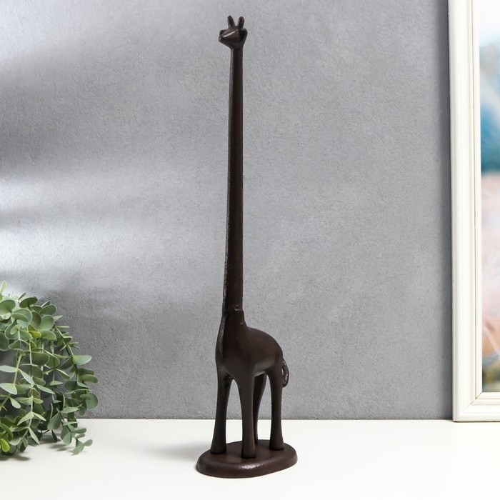 Фигурка чугун «Жираф», 36×15 см