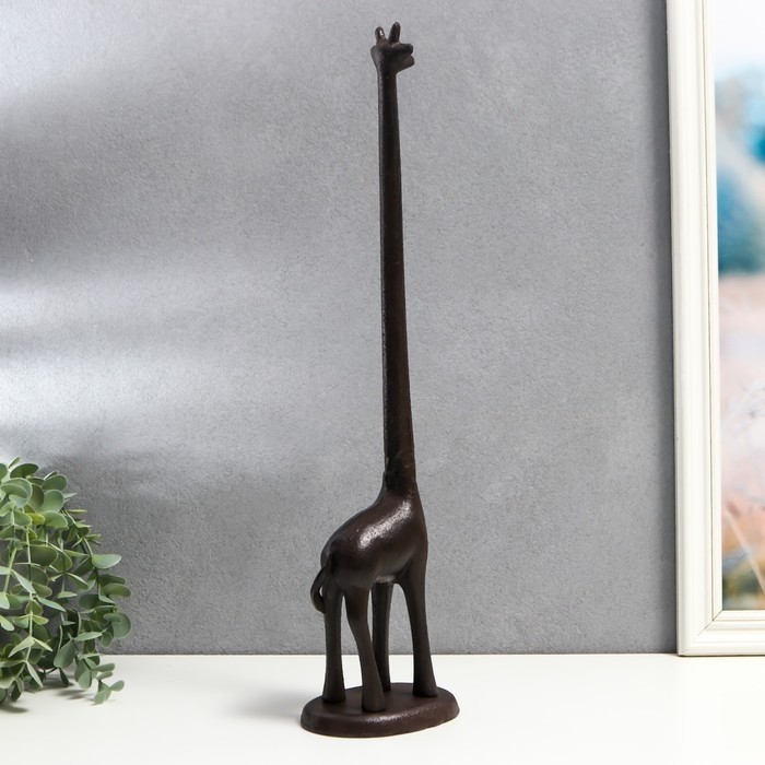 Фигурка чугун «Жираф», 36×15 см