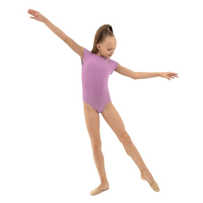 Купальник для гимнастики и танцев Grace Dance, р. 42, цвет фиалковый