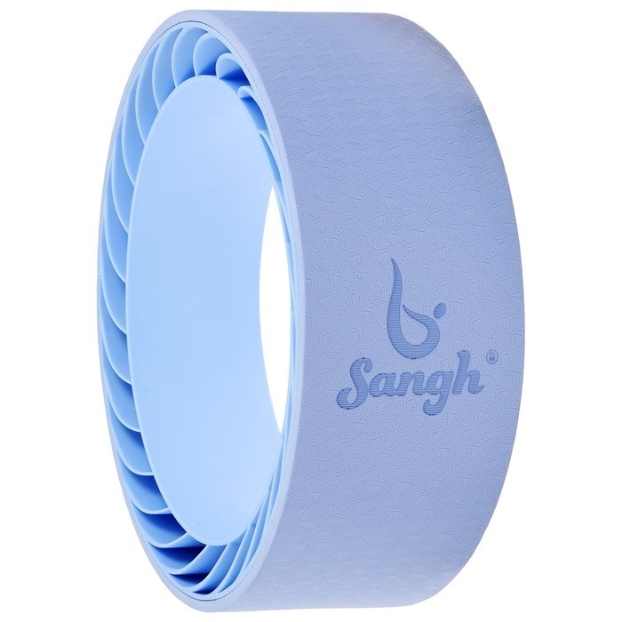 Йога-колесо Sangh «Лотос», 33×13 см, цвет фиолетовый