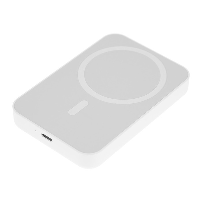 Внешний аккумулятор CRR-33, 5000 мАч, 5 W, для Iphone с функцией MagSafe, белый