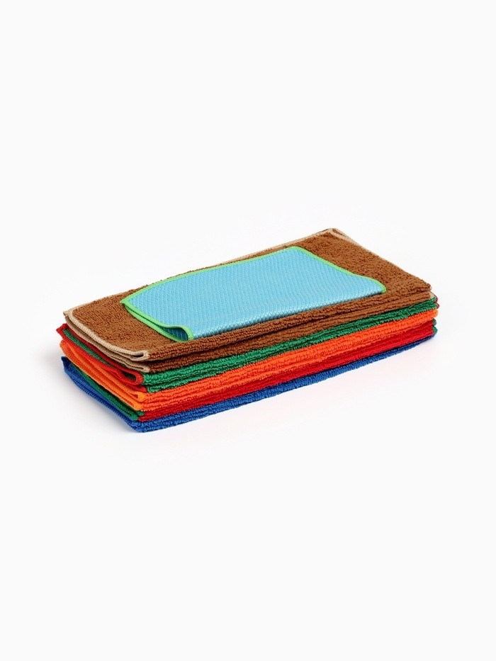 Салфетки микрофибра City-UP 30×30 см, СА-120, набор 10 шт.