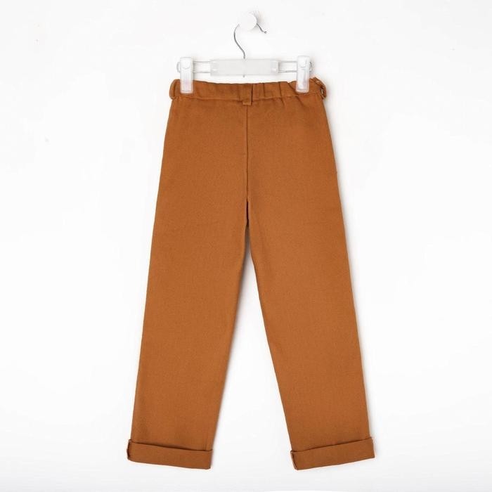 Джинсы для девочки MINAKU: Casual collection KIDS, цвет рыжий