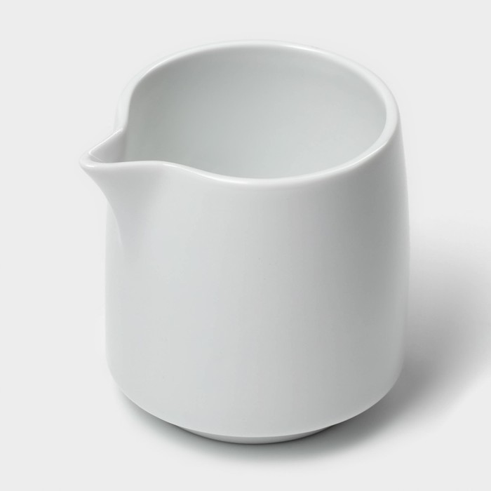 Молочник Magistro White gloss, 250 мл, фарфор, белый