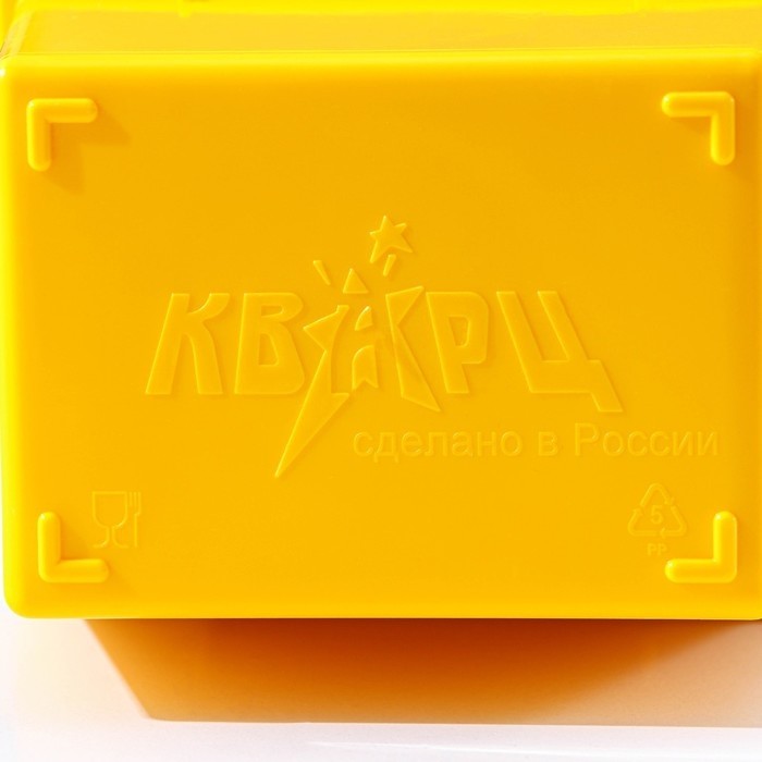 Тёрка КВАРЦ «Сталь», 4 грани, из нержавеющей стали, 11×9×27 см, МИКС