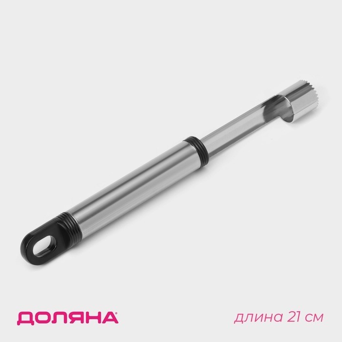 Нож для сердцевины Доляна «Помощник», 21 см, серебристый