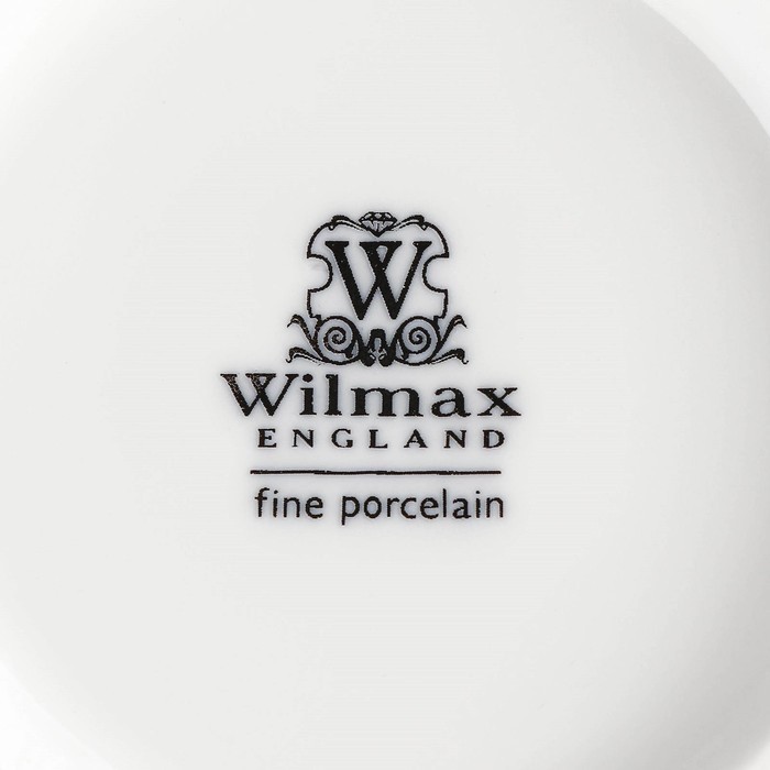 Тарелка для пасты Wilmax, 600 мл, d=25 см, фарфор, цвет белый