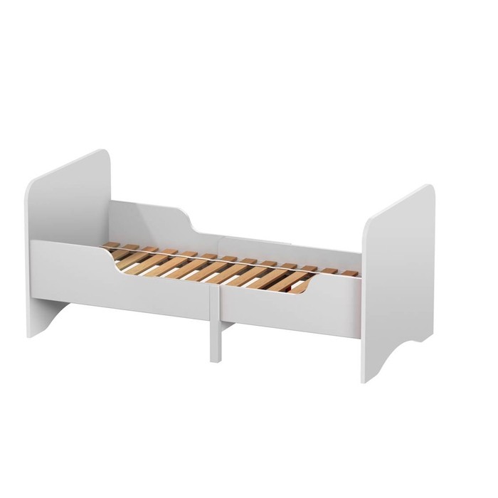Кровать детская раздвижная Polini kids Fun 3200, 130×80 см, 165×80 см, 200×80 см, белый