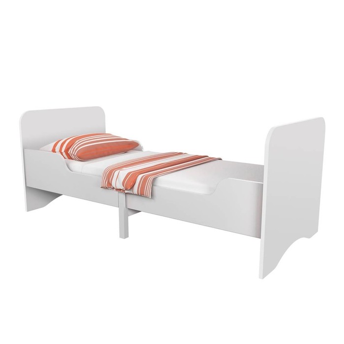 Кровать детская раздвижная Polini kids Fun 3200, 130×80 см, 165×80 см, 200×80 см, белый