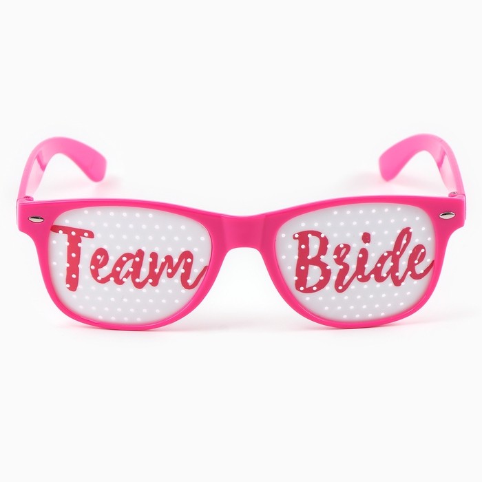 Очки для девичника Team bride