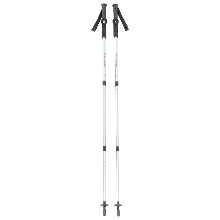 Палки трекинговые maclay Alu 100, телескопические, 3-секционные, до 135 см, 2 шт.