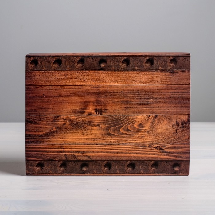 Коробка кондитерская, упаковка, «Ящик», 20 х 15 х 5 см (Цена за 5 шт.)